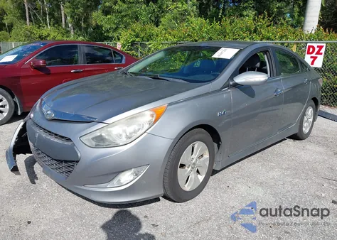 2015 Hyundai Sonata Hybrid from USA, damaged, VIN KMHEC4A4XFA128010